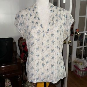 Torrid • Floral Peasant Top